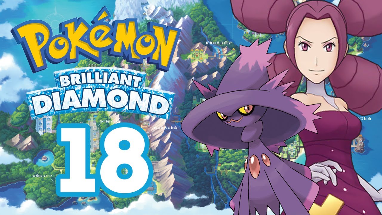 POKÉMON BRILLIANT DIAMOND #18 - Ginásio Fantasmático