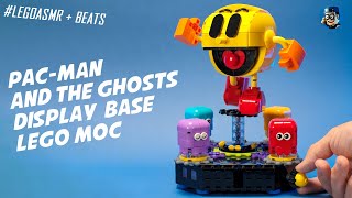 I built a #LEGO Pac-man and the ghosts on a turntable display base!