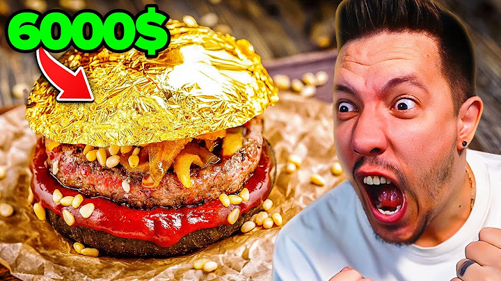 Hogy MENNYI??? 🍔 A Világ LEGDRÁGÁBB Ételei