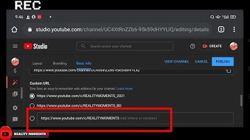 How to Create Custom Url Link For Youtube Channel Bangla।।REALITY-MOMENTS।।