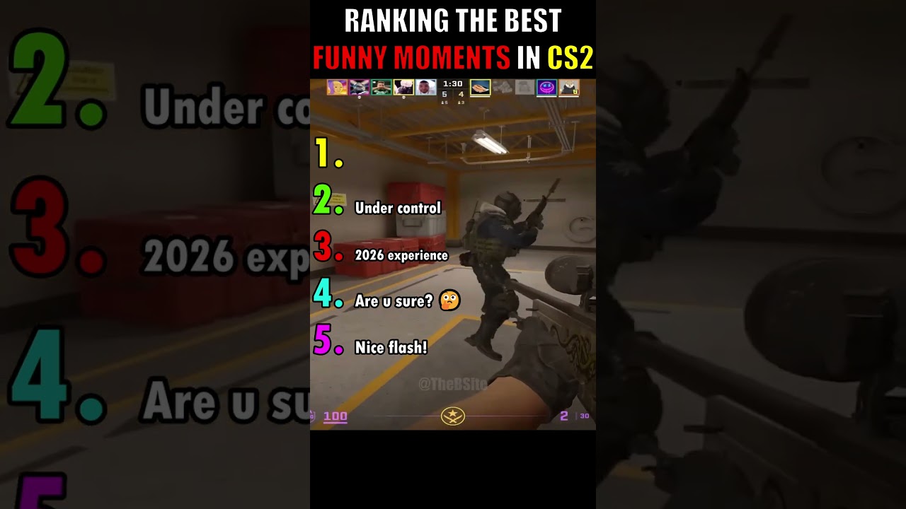 Ranking The Funniest CS2 Moments 🤣
