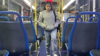 CTA On Board Riding 2008 New Flyer DE60LF Bus 4134 on Route 147 from Michigan/Randolph to Howard