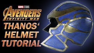 Thanos Helmet Avengers Tutorial Free Templates