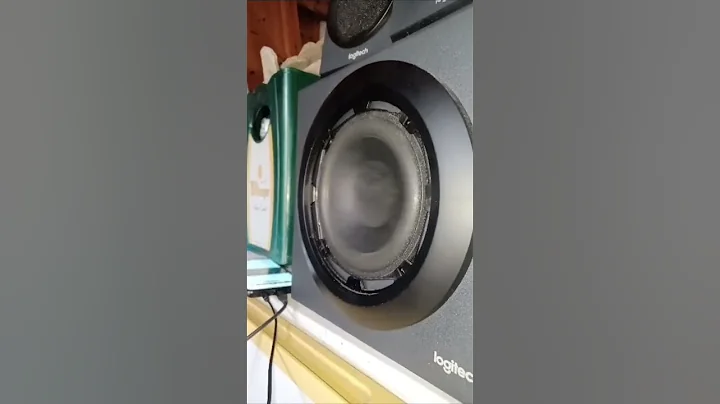 LOGITECH SUB Z333 BASS TEST