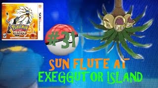 Pokemon Sun Episode 31 Sun Flute At Exeggutor Island