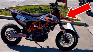 This 2021 KTM 690 SMC Is The Best Street Legal Supermoto You Can Buy