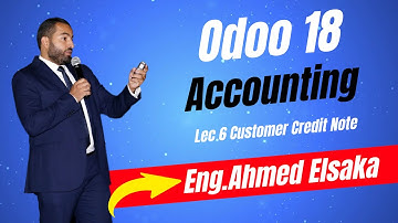 Odoo 18 || Accounting [5] || Lec6 :- Customer Credit Note