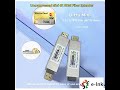 Mini 4K HDMI Optical Transceiver 4K@30Hz Uncompressed Design 300m OM3 Multimode Fiber USB Powered