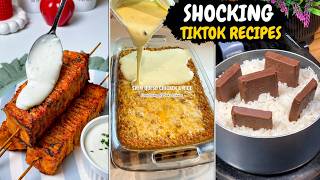 These TikTok Recipes are OUT OF CONTROL but they actually turn out really good! Must-see compilation