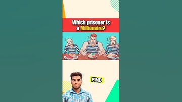 Which Prisoner is a Millionaire? #riddleaddict #logicriddles #brainteasers #riddleoftheday #enigma