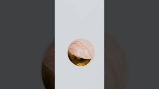 Satisfying Infinite Zoom Golden Marble - Infinite Looping Blender 3D Animation