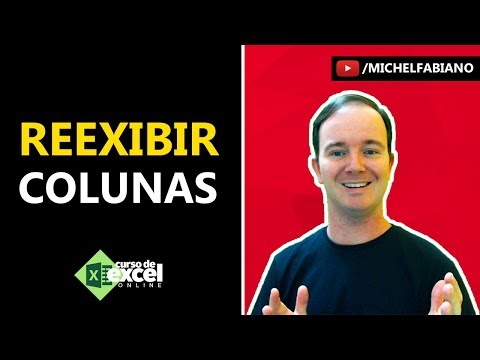 Vídeo: Como Exibir Células Ocultas No Excel