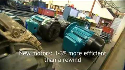 Higher efficiency motors - Motors and drives energy saving advice