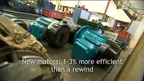 Higher efficiency motors - Motors and drives energy saving advice