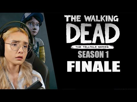 I&rsquo;m Ruined 😭  Finale The Walking Dead Season 1 Telltale Games Playthrough Reactions PS5 upscaled 4K
