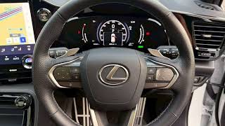 2024 Lexus Nx 11000 km NX 350h F Sport Current/BLK Leather/Panorama Roof/Digital Inner Mirror/All Ar