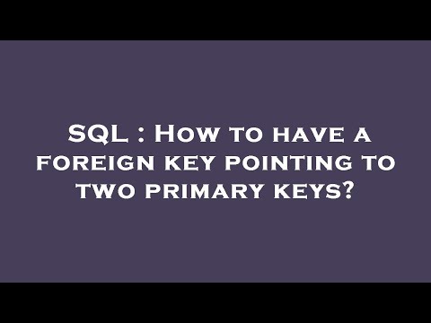 SQL : How