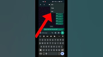 How To Edit Message In WhatsApp | WhatsApp New Update | WhatsApp Edit Message