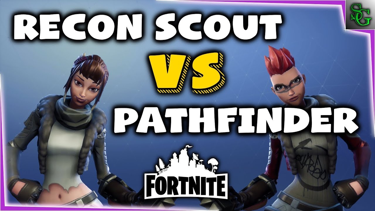 fortnite recon scout vs pathfinder best farmer - best outlander fortnite