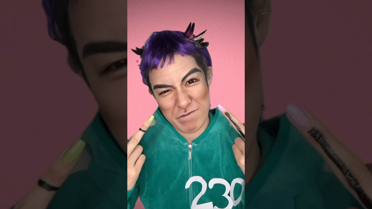 【Squid Game】 Player 230 Makeup🦑