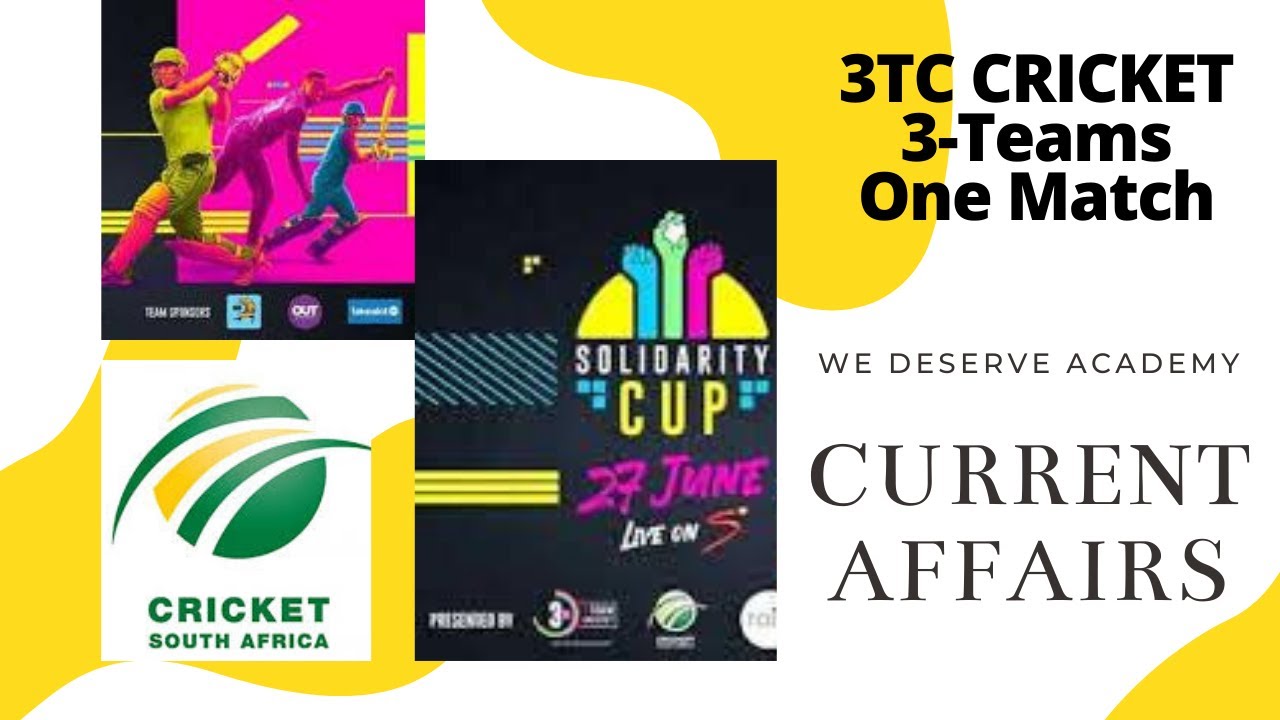 3TC New Cricket Format /Current Affairs Important News \Cricket South