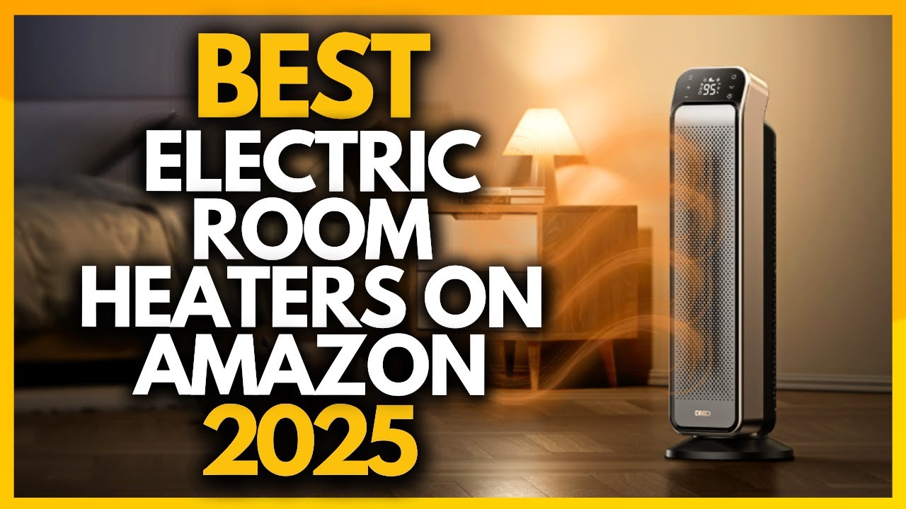 Top 5 Best Electric Room Heaters On Amazon In 2025 - YouTube
