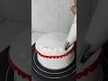 White#vanilla#cake#chocolate#cake$decorating#shorts#feed#tending#cake