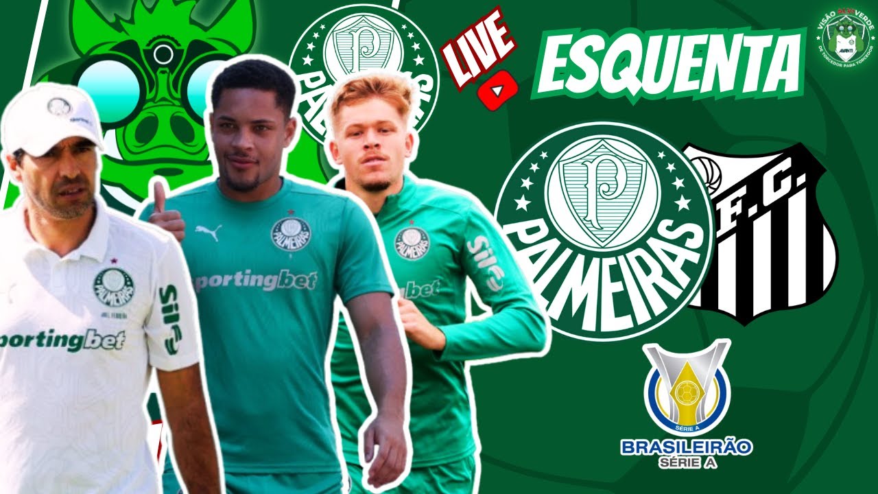 🚨#AOVIVO - PEGA A VISÃO: ESQUENTA PALMEIRAS X SANTOS | VITOR ROQUE CONVOCADO | NOTÍCIAS DO VERDÃO