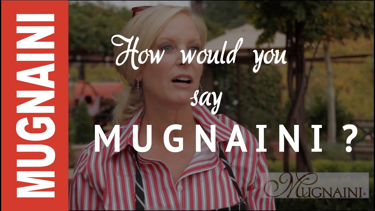 How do YOU say Mugnaini? - YouTube
