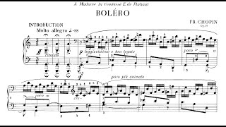 Chopin, Bolero Op. 19 (Wunder)