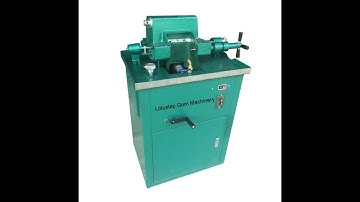 Make crystal heart with gem shaping machine #automaticcrystalheartmakingmachine  #gemshapingmachine