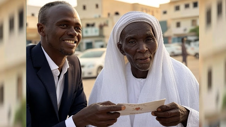Sadio Mané changes destiny: A house offered to restore dignity to an old man