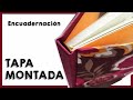 👉Cómo ARMAR las TAPAS de un CUADERNO/LIBRO  [Combinando Materiales ]👌 ENCUADERNACIÓN:Tapa Montada