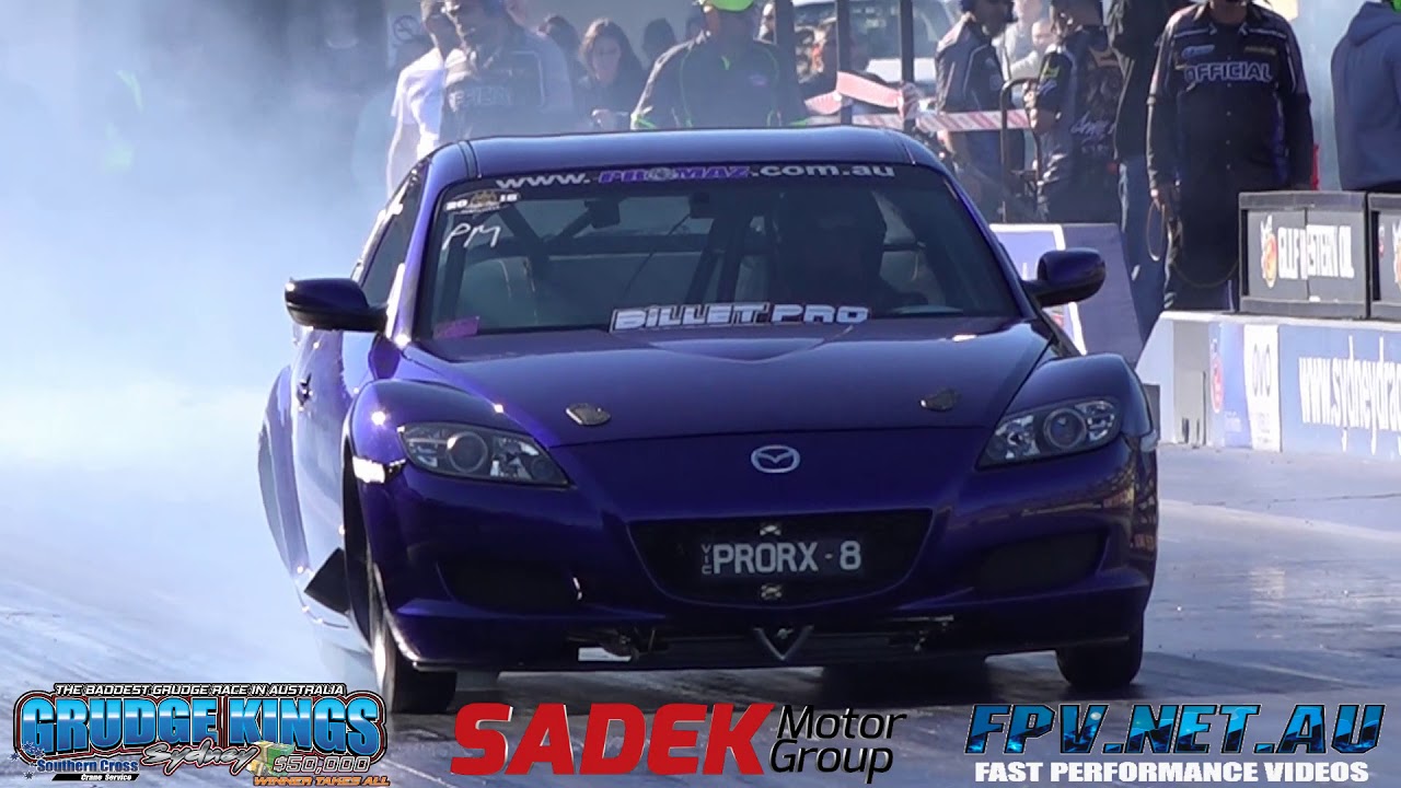 PRORX8 PROMAZ AUTOMOTIVE RX8 7.30 @ 173 MPH - YouTube