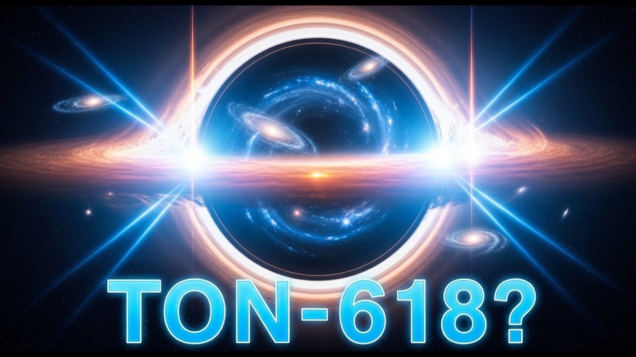 The Largest black Hole in the universe is TON-618? - YouTube