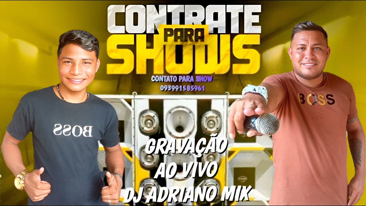 SERESTA AO VIVO BABY SHOW TJ TECLAS GRAVAÇÃO DJ ADRIANO MIX 