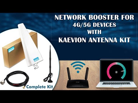 Kaevion Signal Booster Antenna kit for TP-Link Router MR6400 Best Solution for 4G/5G Buy Now