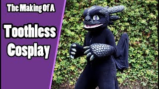 //The Making Of #8// Toothless cosplay