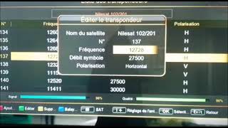 Nouvelle frequence 2023 de la chaine Nedjma TV sur Nilesat