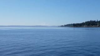 Riding the Kingston ferry to Edmonds