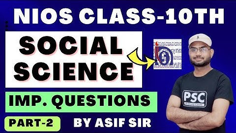 social science 213 nios important questions | social science important question nios