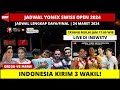 Jadwal Final Swiss Open 2024 Hari Ini : Tayang Mulai jam 5 Sore | Yonex Swiss Open Live Inews TV