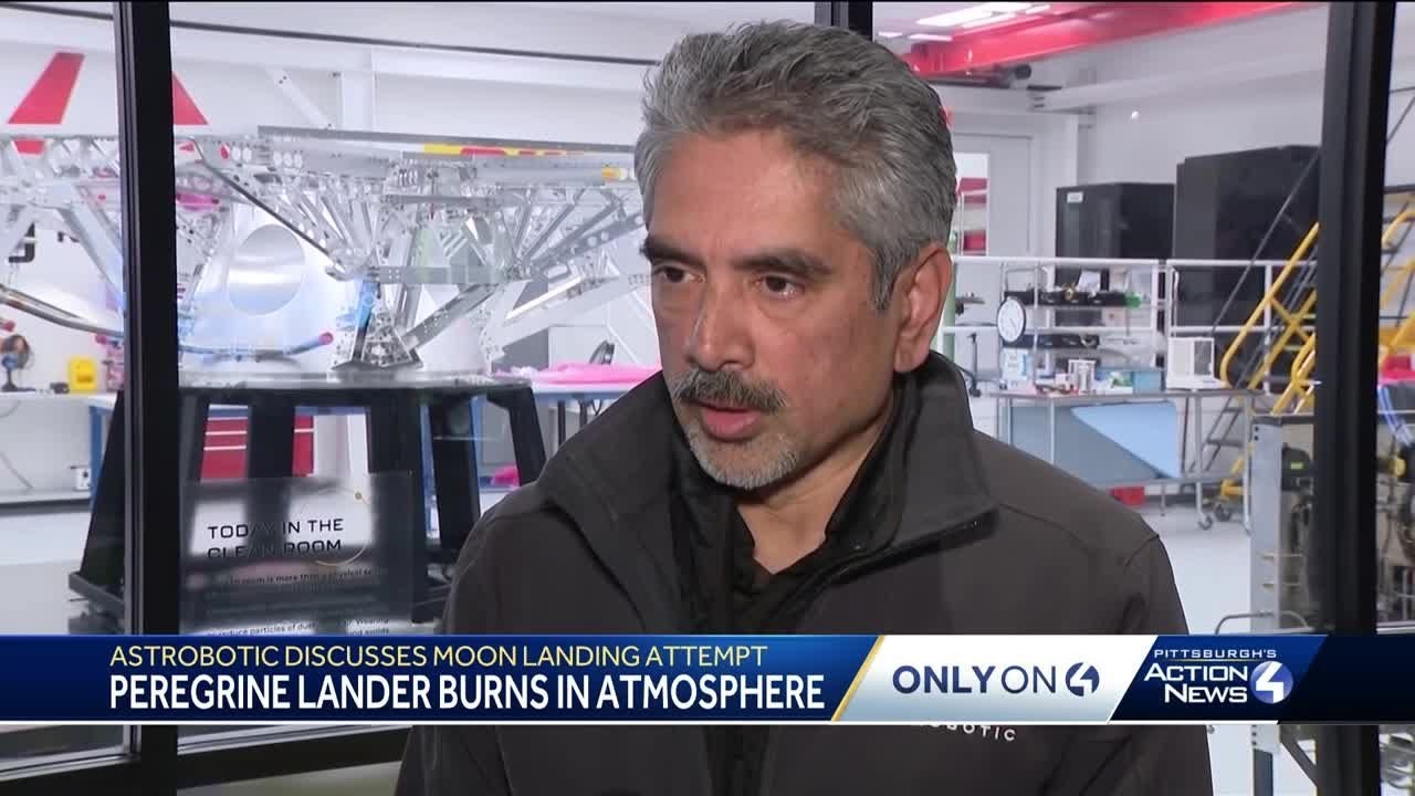 Peregrine mission director talks about moon landing attempt