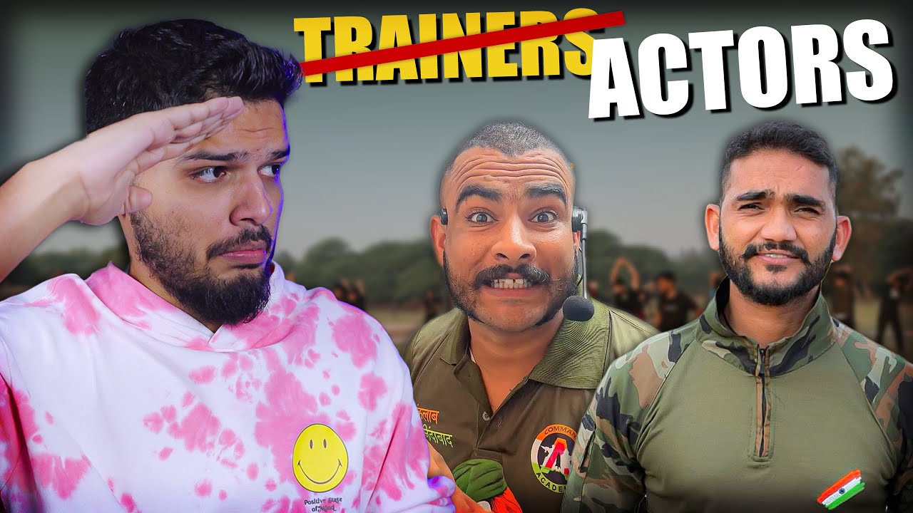 SOMEBODY PLS STOP THESE ARMY TRAINING ACADEMY ON YOUTUBE | LAKSHAY CHAUDHARY