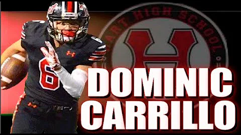 Dominic Carrillo '16 Hart High (CA) Junior Year hi...
