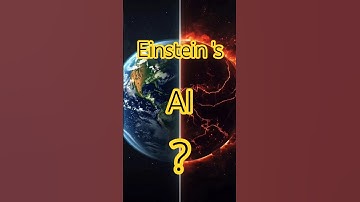 What if Einstein invented AI? #artificialintelligence #einstein #alternatehistory
