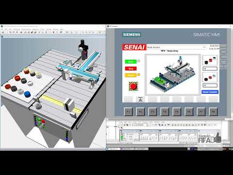 MPS Separating - Tutorial Programação TIA Portal + Ciros Mechatronics + HMI - Programação em SCL