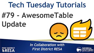*NOT RECOMMENDED* Tech Tuesday #79: AwesomeTable Update 😞