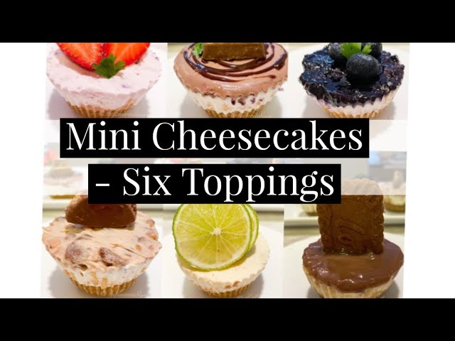 No Bake Mini Cheesecakes - Baked by an Introvert