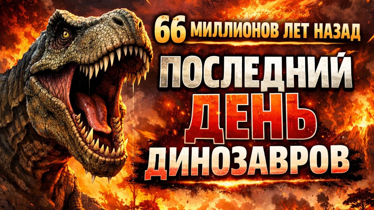 66 миллионов лет назад | Последний день динозавров| Катастрофа  по минутам| Падение астероида